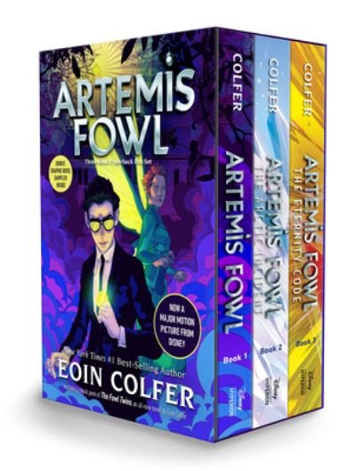 Cover for Eoin Colfer · Artemis Fowl 3-Book Paperback Boxed Set (Artemis Fowl, Books 1-3) (Bog) (2019)