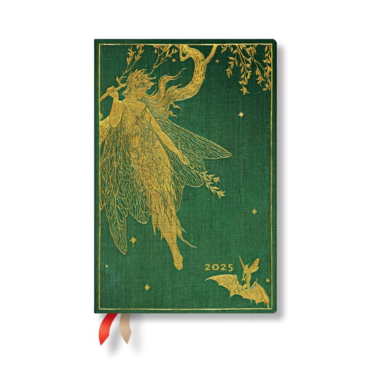 Cover for Paperblanks · Olive Fairy (Lang’s Fairy Books) Mini 12-month Day-at-a-time Hardback Dayplanner 2025 (Elastic Band Closure) - Lang’s Fairy Books (Hardcover Book) (2024)