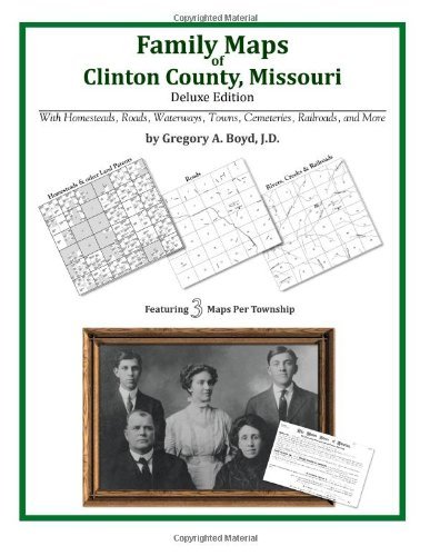 Cover for Gregory A. Boyd J.d. · Family Maps of Clinton County, Missouri (Paperback Bog) (2010)