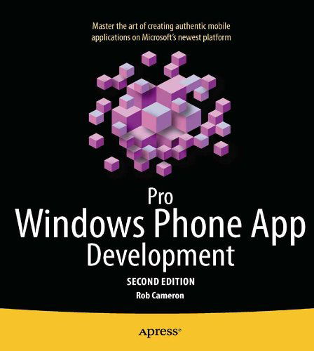 Cover for Rob Cameron · Pro Windows Phone App Development (Paperback Book) [2nd edition] (2011)