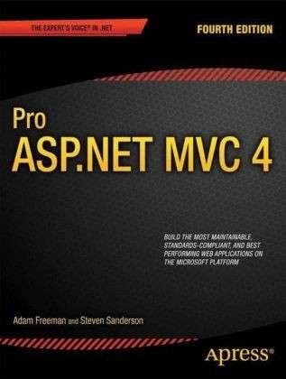 Cover for Adam Freeman · Pro ASP.NET MVC 4 (Paperback Book) [4th edition] (2012)