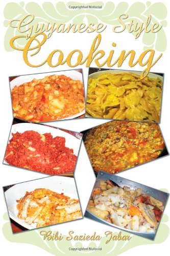 Cover for Bibi Sazieda · Guyanese Style Cooking (Paperback Book) (2011)