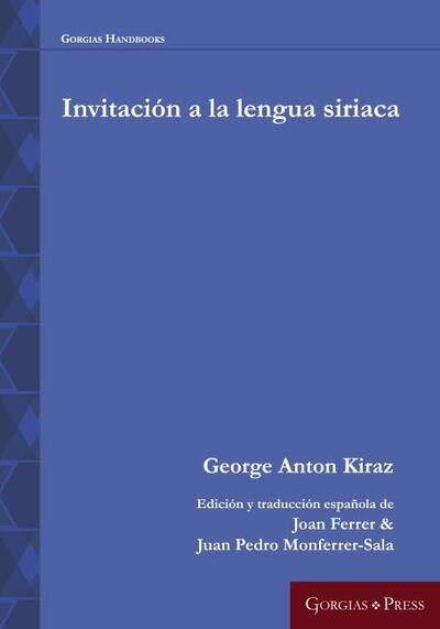 Cover for George Kiraz · Invitacion a la lengua siriaca (Taschenbuch) (2022)