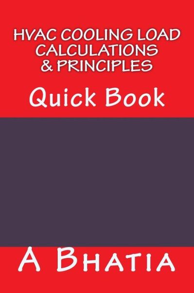 Cover for A Bhatia · Hvac Cooling Load - Calculations &amp; Principles: Quick Book (Paperback Book) (2014)