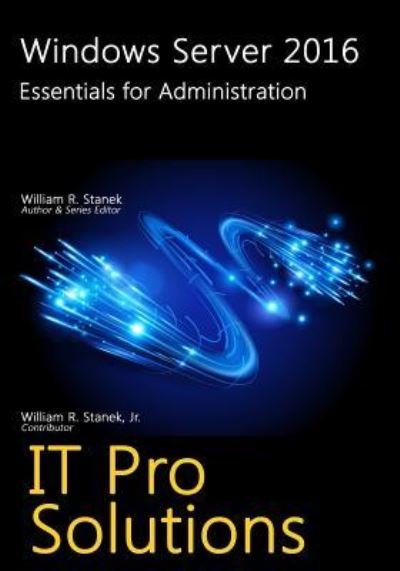 Cover for William Stanek · Windows Server 2016 (Taschenbuch) (2016)