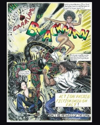 Cover for Sterling Langston · The Inextinguishable Dark Flame of Blackman (Paperback Book) (2023)