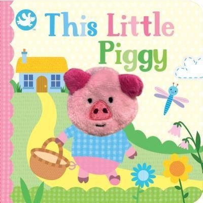 Cover for Cottage Door Press · This Little Piggy Finger Puppet Book (Book) (2018)