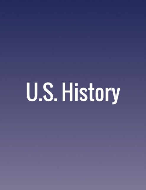 Cover for John M Lund · U.S. History (Taschenbuch) (2016)