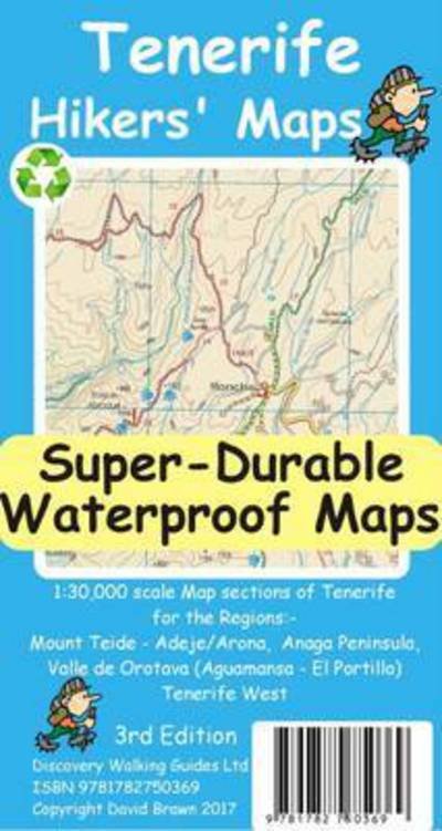 Cover for David Brawn · Tenerife Hikers Maps (Paperback Bog) (2016)