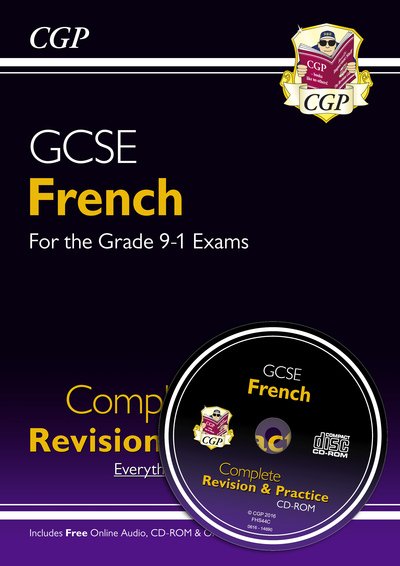 Cover for CGP Books · GCSE French Complete Revision &amp; Practice (with Online Edition &amp; Audio) (Bok) (2023)
