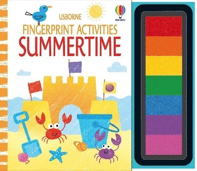 Cover for Fiona Watt · Fingerprint Activities Summertime - Fingerprint Activities (Spiral Book) (2025)