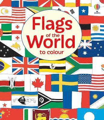 Cover for Susan Meredith · Flags of the World to Colour - Colouring Books (Paperback Book) (2025)