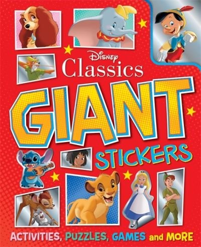 Cover for Walt Disney · Disney Classics: Giant Stickers - Activities, puzzles, games and more (Paperback Bog) (2024)