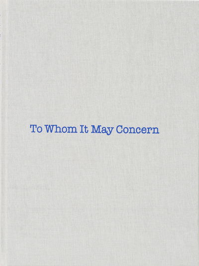 Cover for Louise Bourgeois · Louise Bourgeois: To Whom It May Concern (Hardcover Book) [Revised Ed. edition] (2011)