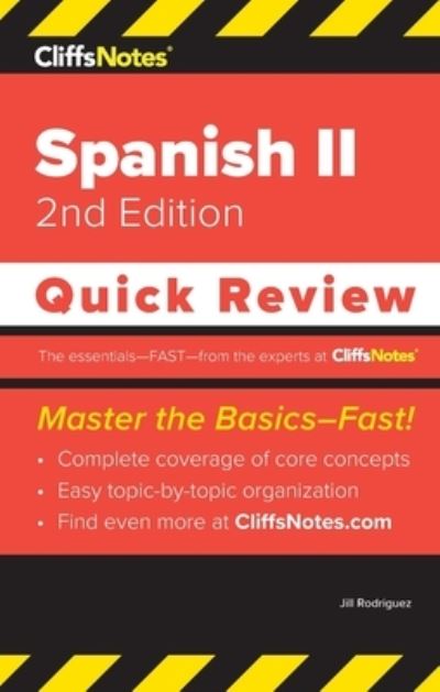 Cover for Jill Rodriguez · CliffsNotes Spanish II (Book) (2022)