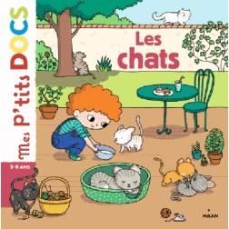 Cover for Stephanie Ledu · Mes p'tits docs / Mes docs animes: Les chats (Hardcover Book) (2013)