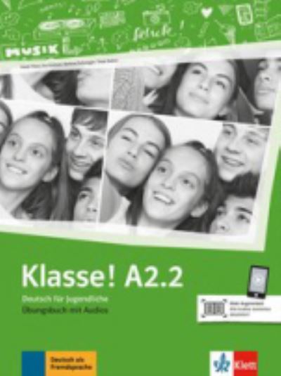 Cover for Sarah Fleer · Klasse in Teilbanden: Ubungsbuch A2.2 mit Audios (Paperback Book) (2019)