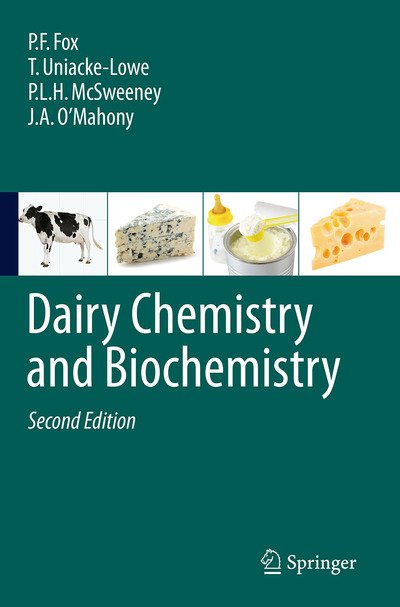 Cover for P. F. Fox · Dairy Chemistry and Biochemistry (Paperback Bog) [Softcover reprint of the original 2nd ed. 2015 edition] (2016)