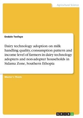 Cover for Tesfaye · Dairy technology adoption on mi (Buch)