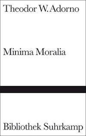 Cover for Theodor W. Adorno · Bibl.Suhrk.0236 Adorno.Minima Moralia (Bog)