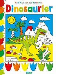 Cover for Anton Poitier · Mein Malbuch Mit Malkasten: Dinosaurier (Book)