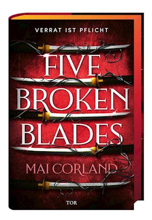 Cover for Mai Corland · Five Broken Blades (Bok) (2024)