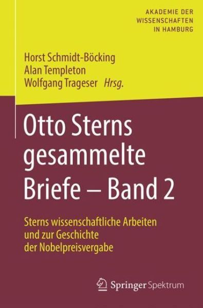 Cover for Otto Sterns gesammelte Briefe Band 2 (Book) (2019)