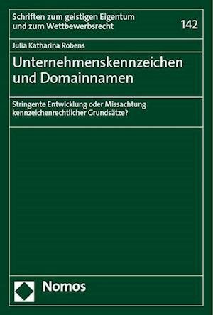 Cover for Julia Katharina Robens · Unternehmenskennzeichen und Domainnamen (Buch) (2023)