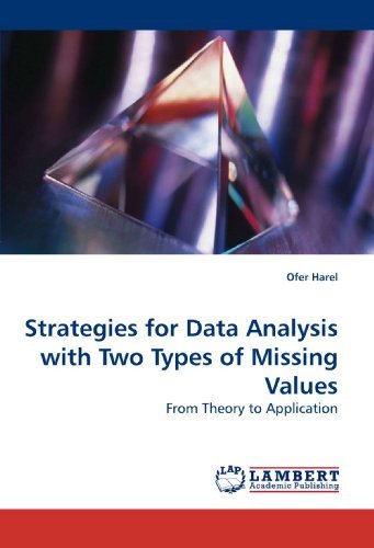 Cover for Ofer Harel · Strategies for Data Analysis with Two Types of Missing Values: from Theory to Application (Paperback Bog) (2009)