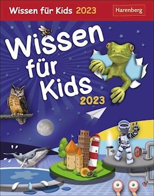 Cover for Christine Schlitt · Wissen für Kids Tagesabreißkalender 2023 (Calendar) (2022)