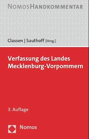 Cover for Claus Dieter Classen · Verfassung des Landes Mecklenburg-Vorpommern (Book) (2023)