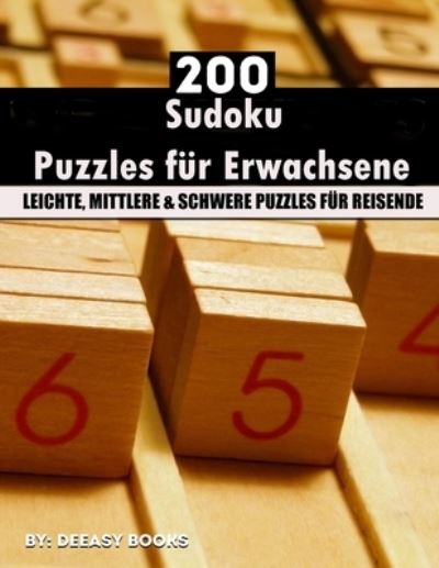 Sudoku Puzzles fur Erwachsene - Deeasy Books - Kirjat - Publisher - 9784481292369 - perjantai 23. huhtikuuta 2021