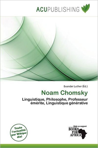 Cover for Evander Luther · Noam Chomsky (Book) (2011)