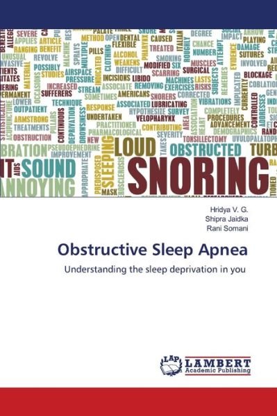 Cover for Hridya V G · Obstructive Sleep Apnea (Paperback Book) (2021)