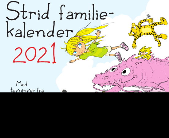 Strid familiekalender 2021 - Jakob Martin Strid - Bøger - Gyldendal - 9788702300369 - 14. september 2020
