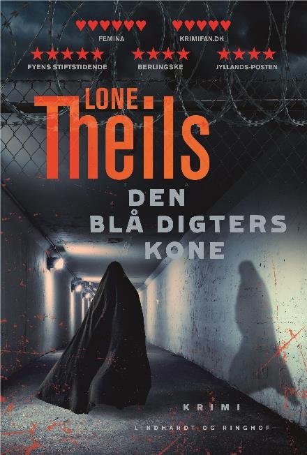 Cover for Lone Theils · Nora Sand: Den blå digters kone (Nora Sand nr. 2) (Paperback Book) [2nd edition] (2017)