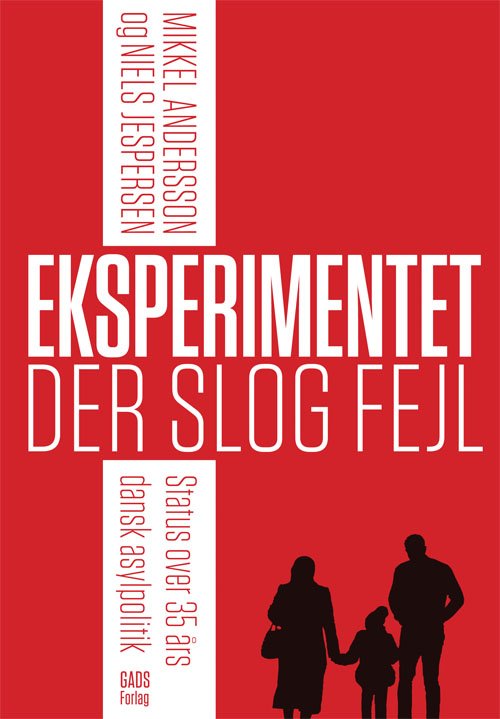 Cover for Mikkel Andersson og Niels Jespersen · Eksperimentet, der slog fejl (Sewn Spine Book) [1st edition] (2018)