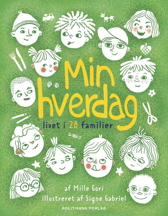 Cover for Mille Gori · Min hverdag - livet i 28 familier (Hardcover Book) [1º edição] (2024)