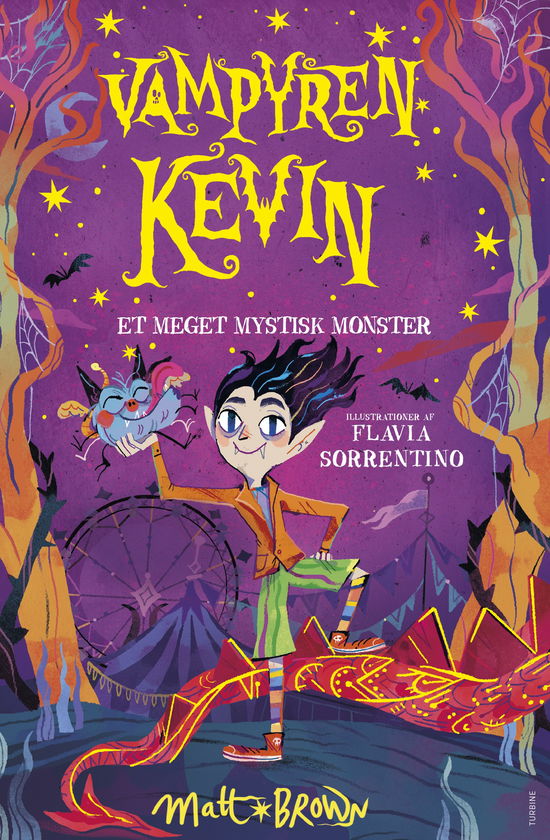 Cover for Matt Brown · Vampyren Kevin – et meget mystisk monster (Hardcover Book) [1º edição] (2025)