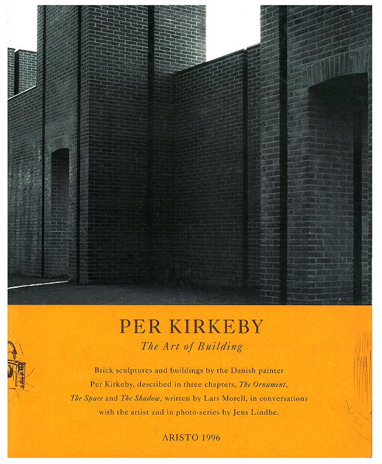 Cover for Per Kirkeby · Per Kirkeby - Baukunst (Sewn Spine Book) [1st edition] (1996)