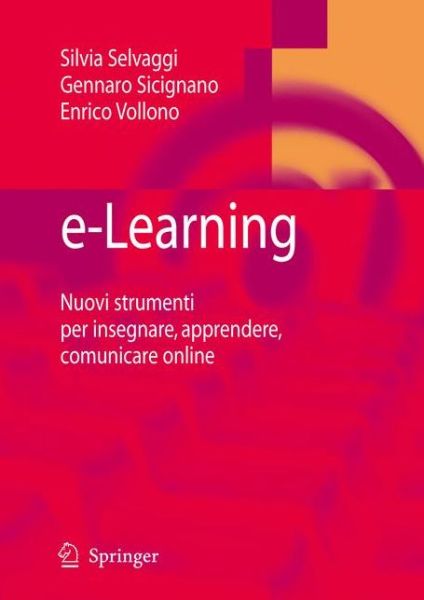 Cover for Silvia Selvaggi · E Learning (Buch) [Italian, 2007 edition] (2007)