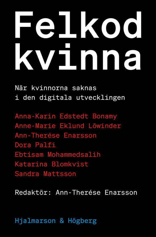 Cover for Conny Lindström · Felkod kvinna (Book) (2023)