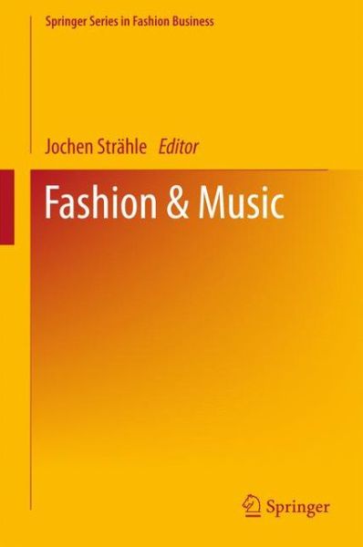 Cover for Fashion Music (Bok) [1st ed. 2018 edition] (2017)