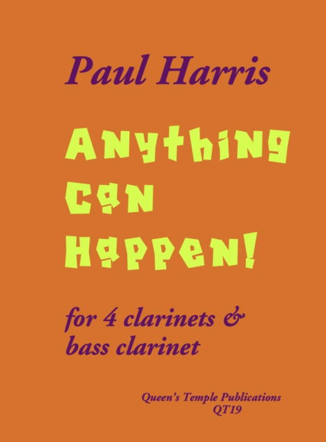 Cover for Anything Can Happen! (Sheet music) (1998)