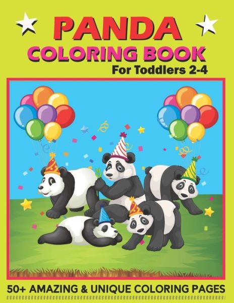 Cover for Smb Publication · PANDA Coloring Book For Toddlers 2-4: Cute And Funny Coloring Pages for Toddlers Who Love Cute Pandas / Gift ideas for Boys and Girls (Taschenbuch) (2021)