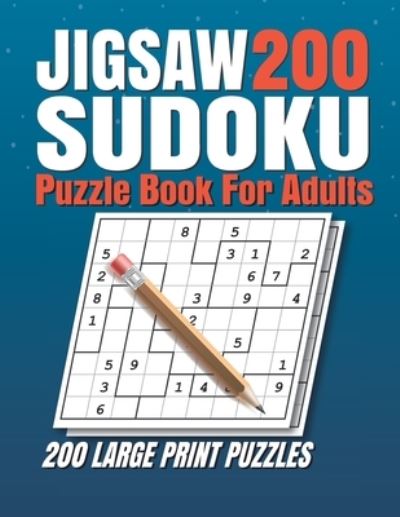 Cover for Sudokuzzl Sudo · Jigsaw Sudoku Puzzle Book for Adults (Paperback Book) (2020)