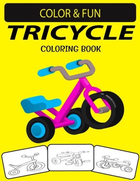 Cover for Black Rose Press House · Tricycle Coloring Book (Paperback Book) (2020)