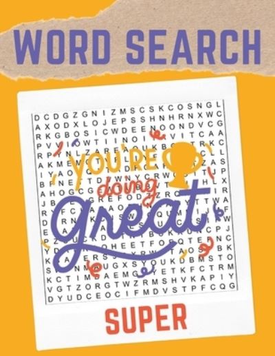 Cover for Getelan Journals · Word Search Super (Taschenbuch) (2021)