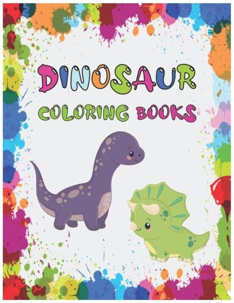 Cover for Mmalekhd9 Book · Dinosaur Coloring Books (Pocketbok) (2020)