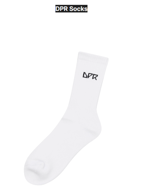 DPR · Dream Reborn Socks (Strumpor) [Size 1] (2024)